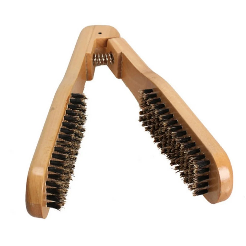 Double-Sided Hair Straightening Comb Clamp Styling Splint Hair Straightening Comb QXL