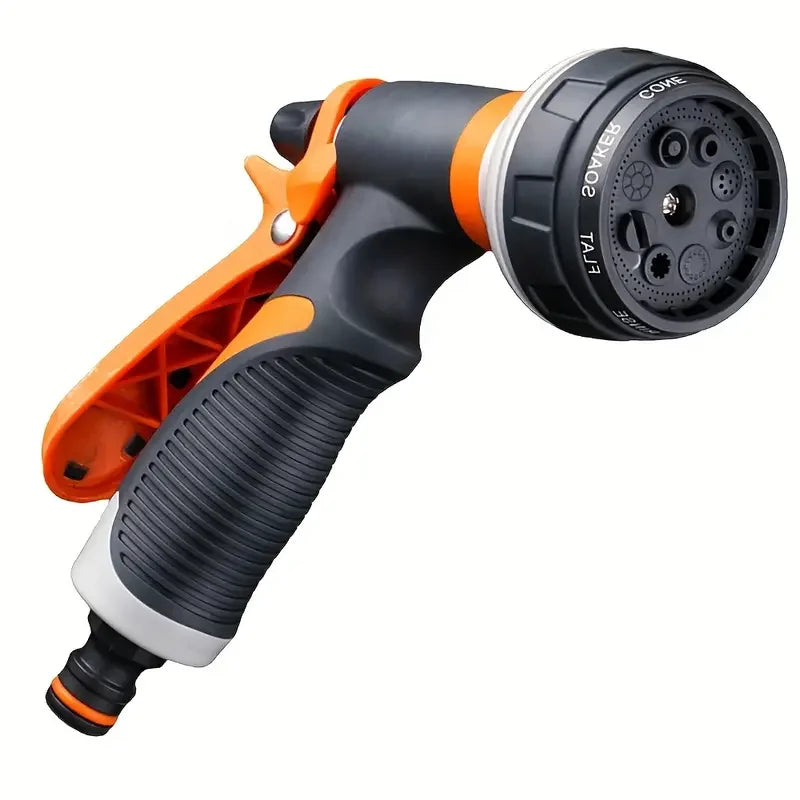 Adjustable High-Pressure Hose Nozzle Gun | Lawn & Car Wash Garden Hose Nozzle QXL
