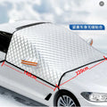 Car Windshield Cover – Snow, Ice, Frost & UV Sun Protector Car Windshield Cover QXL Half-cover style