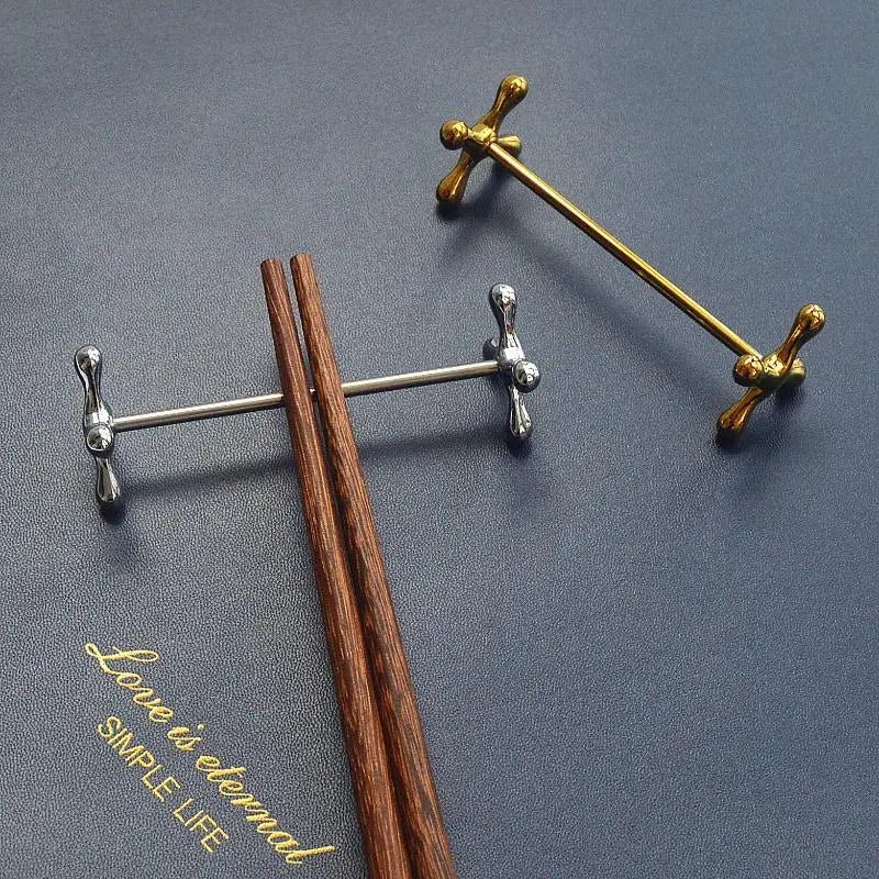 Barbell Stainless Steel Chopstick & Utensil Holder | Organizer Utensil Holder QXL