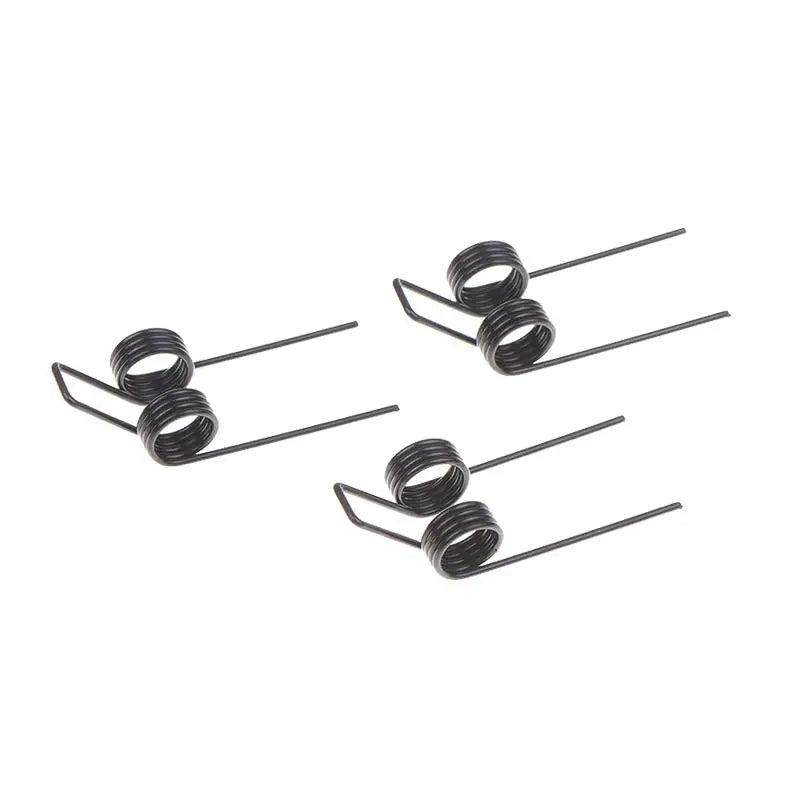 3-Pack Steel Double Torsion Springs 1.2x11mm Black Replacement Replacement Coil Springs QXL