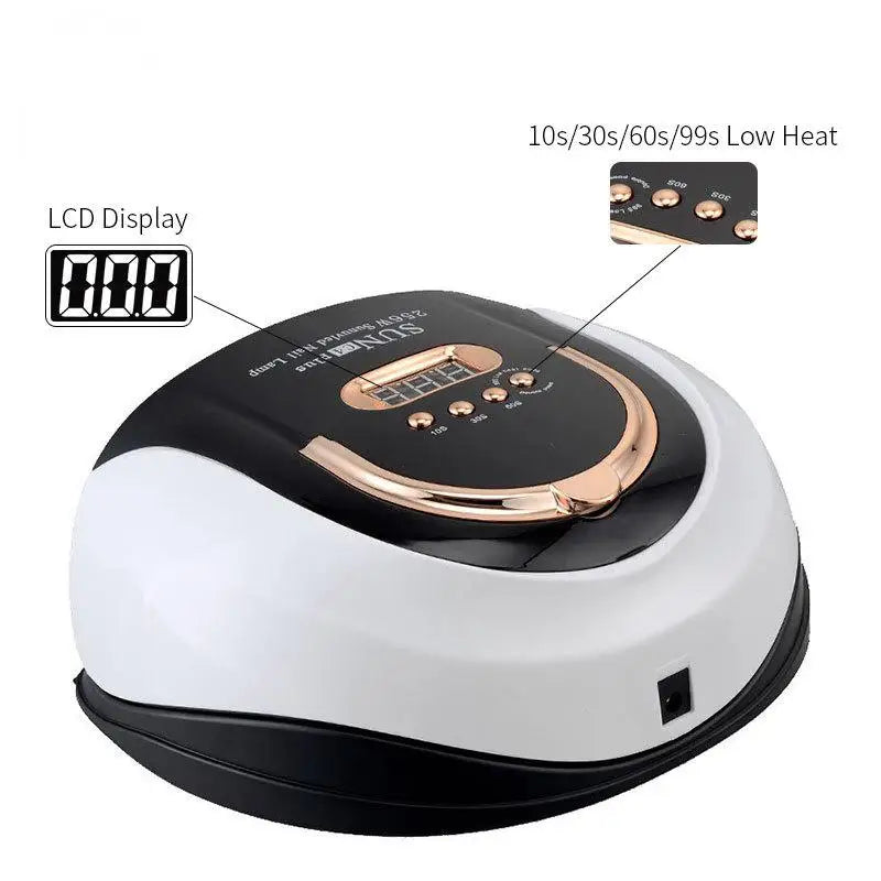 256W UV LED Nail Lamp | Smart Sensor Gel Nail Dryer UV LED Nail Lamp QXL
