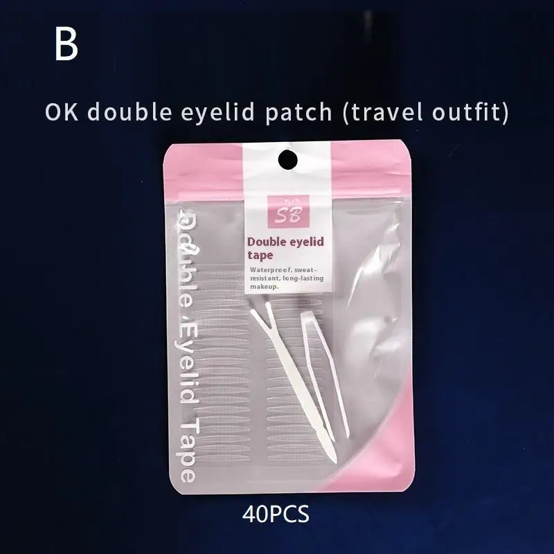 40/80pc Sleep Double Eyelid Stickers | Invisible Waterproof Eyelid Tape Stickers QXL B