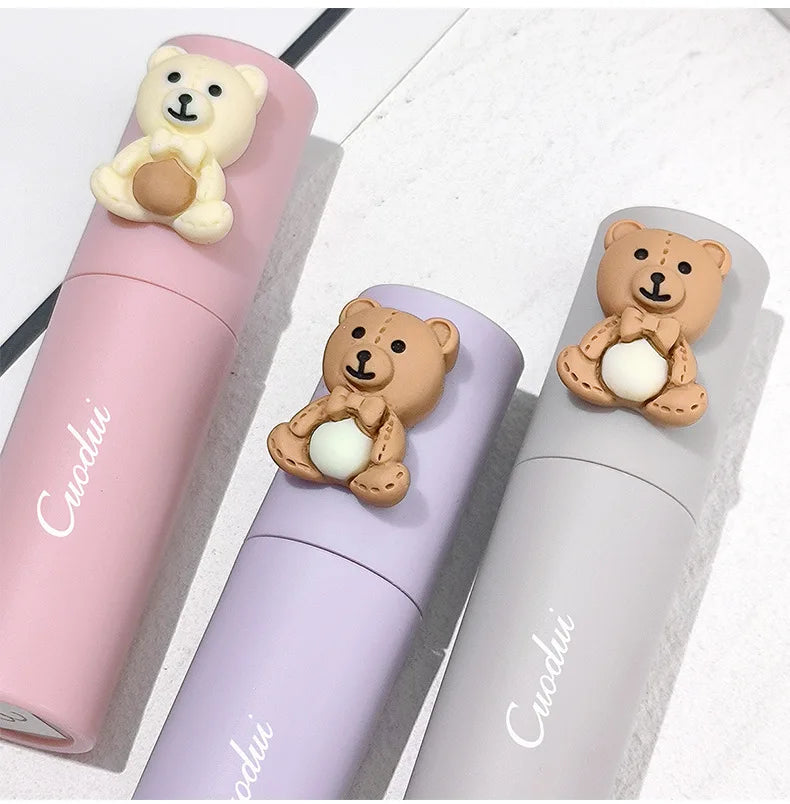 Cute Bear Velvet Matte Lip Mud | Waterproof Long-Lasting Lip Tint Matte Lip Tint QXL