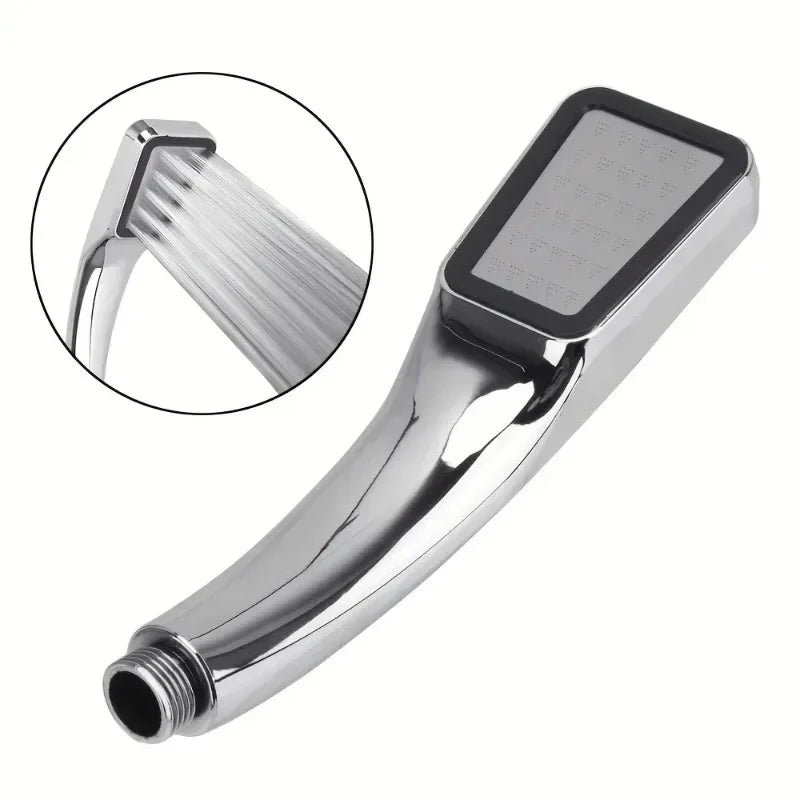 High Pressure Square Handheld Shower Head | 300 Holes Water Saving Handheld Shower Head QXL