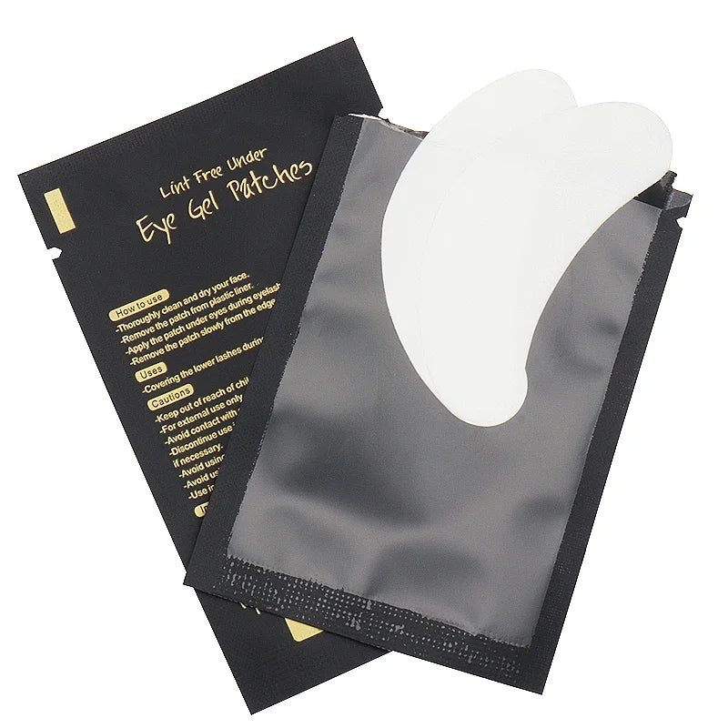 100/200-Pair Under Eye Gel Pads for Eyelash Extensions Eyelash Extension Pads QXL