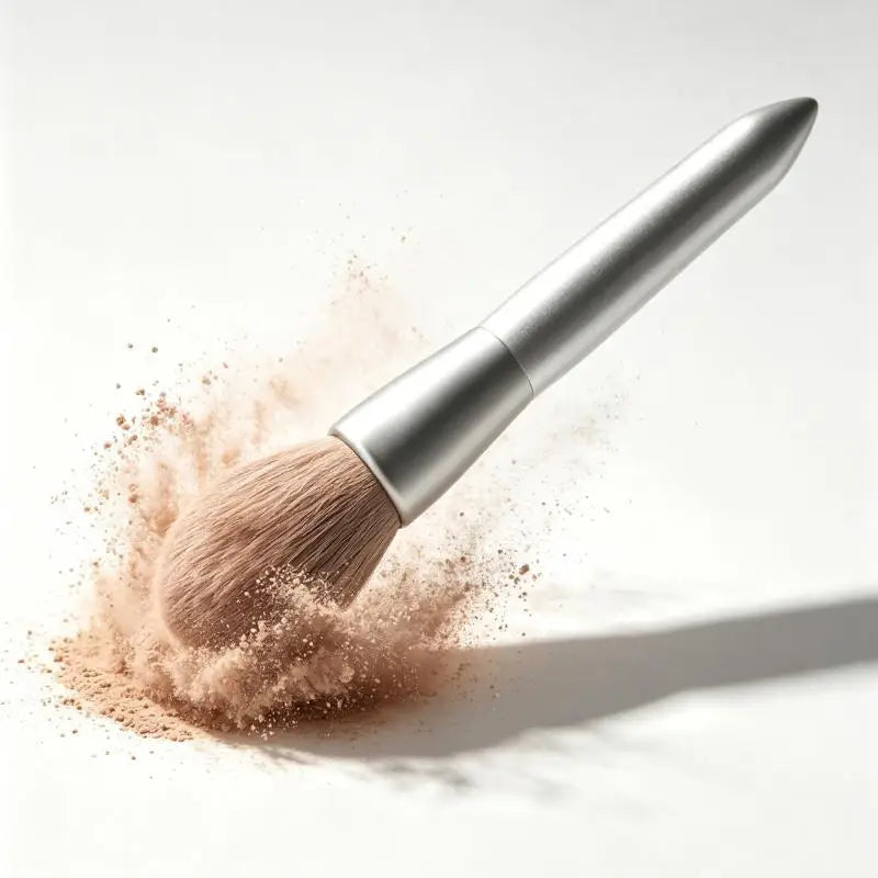 Soft Large Powder & Blush Makeup Brush | Synthetic Bristles Powder Blush Brush QXL