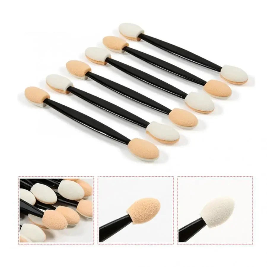 10-Pack Double-Sided Sponge Eyeshadow Applicators | Mini Eyeshadow Applicator QXL