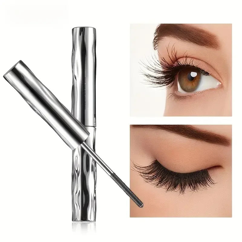 VERONNI Waterproof Silk Fiber Mascara | Curling Spiral Brush Silk Fiber Mascara QXL