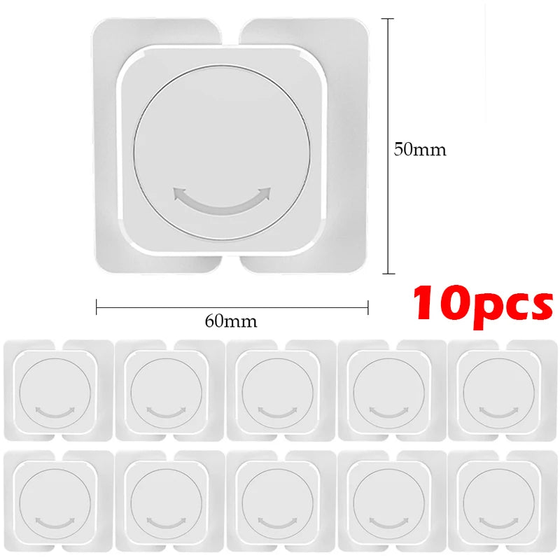Child Safety Cabinet & Fridge Lock | Toddler-Proof Buckle Child Safety Lock QXL B5 A-10Pcs