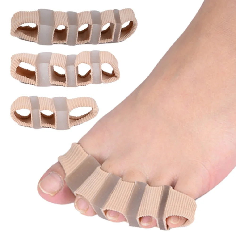 Silicone Toe Separator & Spacer | 3, 4 & 5 Hole Spreader Toe Separator QXL