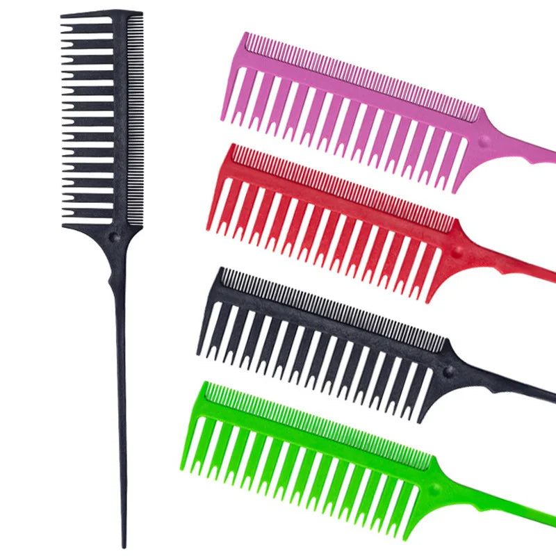 Double-Sided Tip-Tail Hair Dye & Highlighting Comb Hair Dyeing Comb QXL