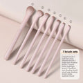 Pink Makeup Brush Set 5–13Pc | Soft Synthetic Bristles & Bag Makeup Brush Set QXL 7PCS