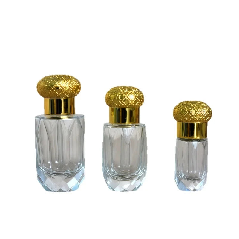 Glass Roll-On Bottle 3/6/12ml | Refillable Essential Oil Vial Roll-On Glass Bottle QXL