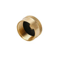 Solid Brass Protective Cap for 1 LB Propane Cylinders Propane Cylinder Cap QXL 1Pc