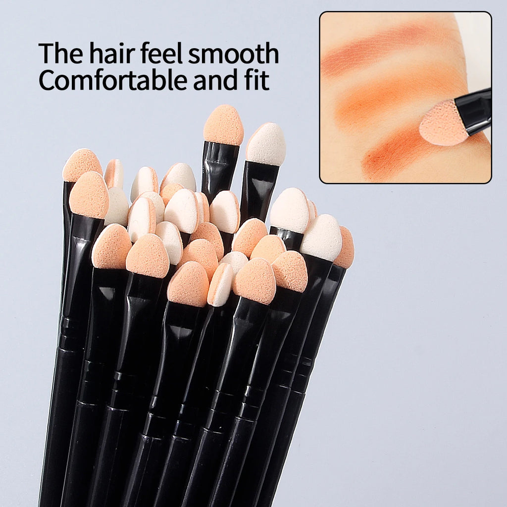 Sponge Eyeshadow Brush Set – Double-Sided Blending Applicator Eyeshadow Brush Set QXL