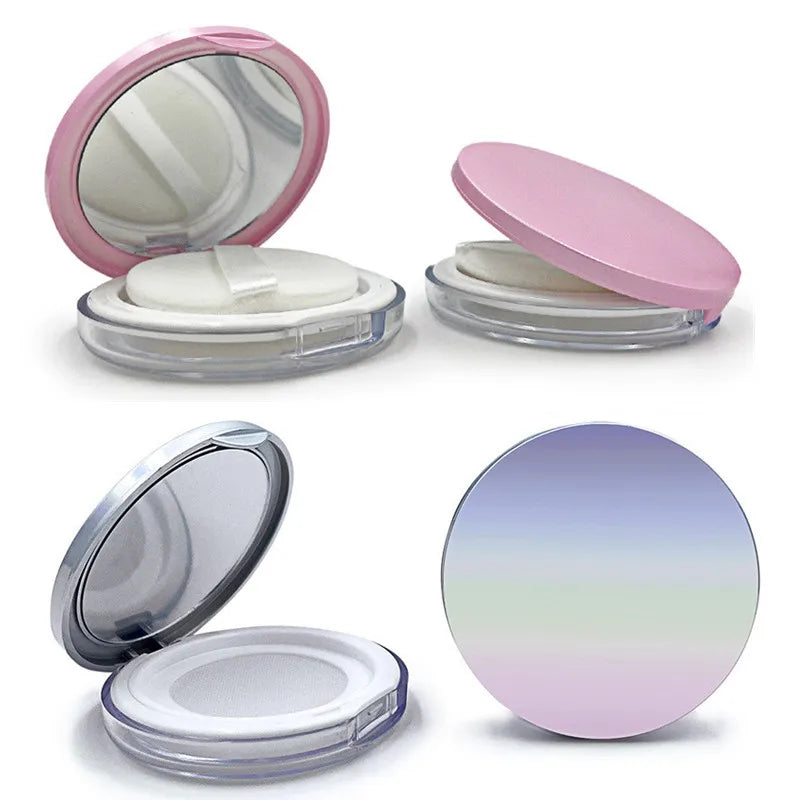 Empty Loose Powder Compact Case with Mirror – 5g Refillable Powder Compact Case QXL