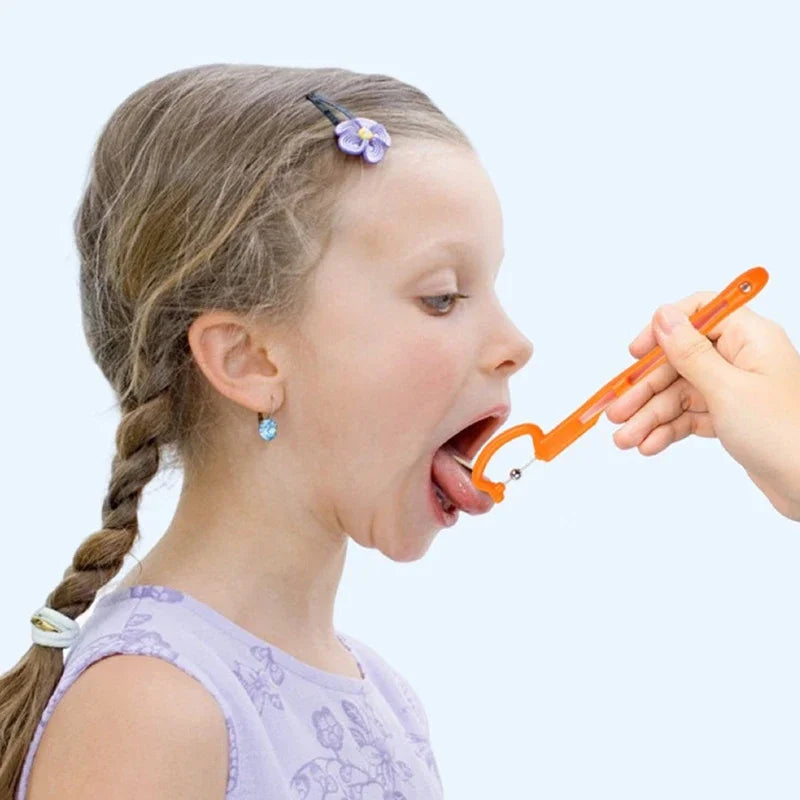 Kids Tongue Tip Exerciser | Oral Muscle Speech Training Tool Speech Therapy Tool QXL