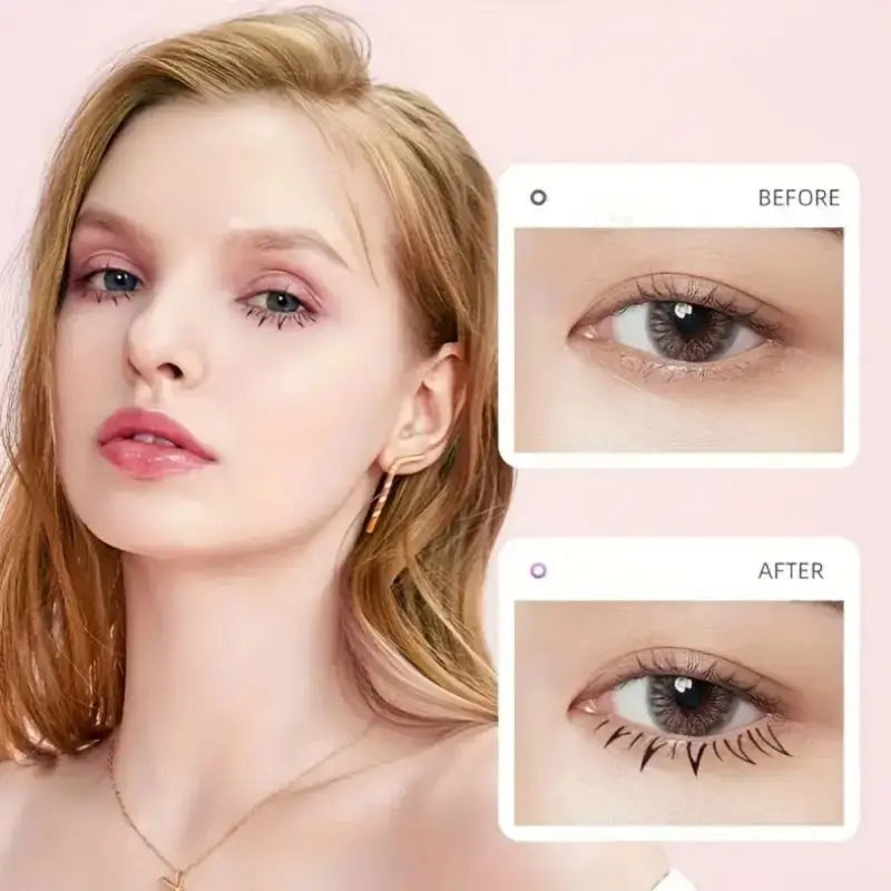 Lower Lash Stamp Eyeliner Seal Ink | False Lash Makeup Tool Lash Stamp Eyeliner QXL