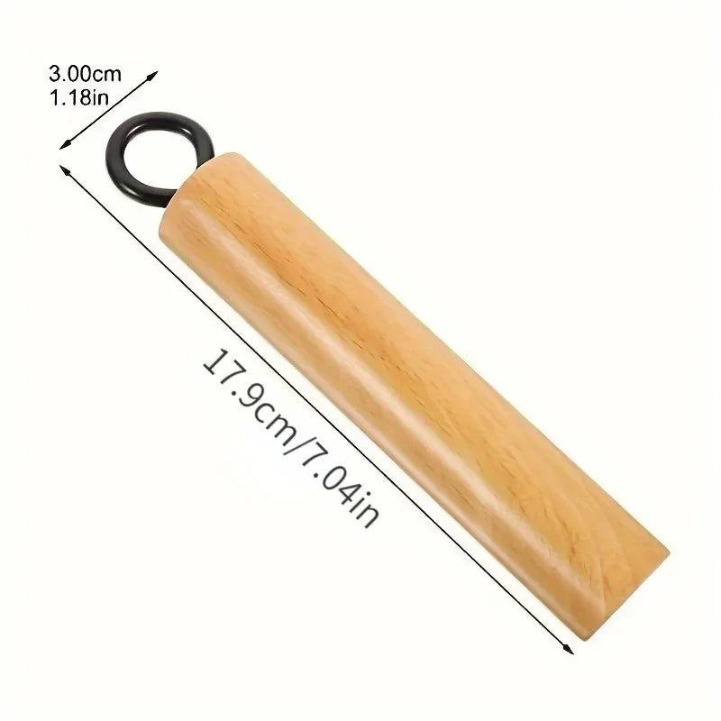 Beech Wood Replacement Pot Handle | Anti-Scald Wok & Pan Cookware Handle QXL