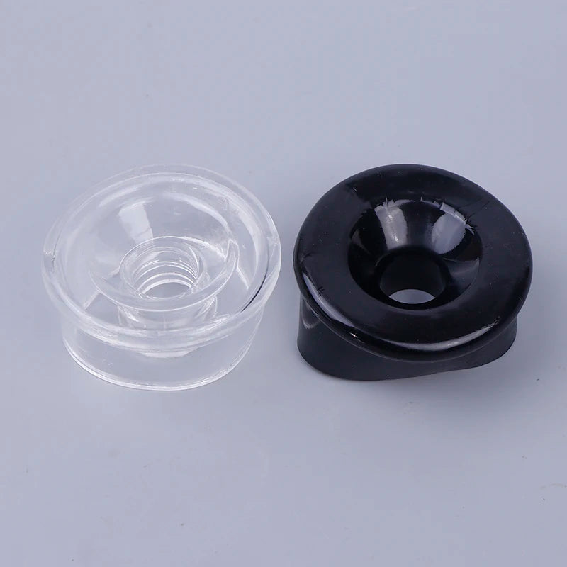 Universal Silicone Cylinder Seal Sleeve Ring – Clear & Black Silicone Seal Ring QXL