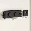 Dreamburgh 5.1m Retractable Clothesline | Wall-Mounted Laundry Retractable Clothesline QXL Gray Double line