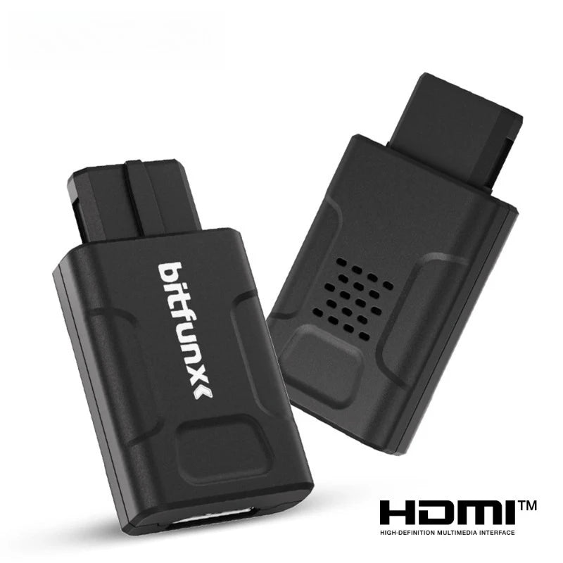 HDMI Adapter for N64/SNES/SFC/NGC – 720p/1080p HD Converter Game Console Adapter QXL
