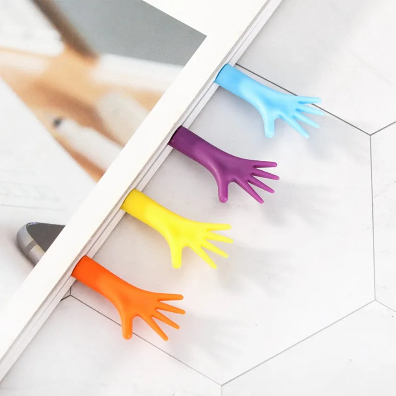 Creative Finger Bookmarks | Fun Page Markers for Book Lovers Novelty Bookmarks QXL
