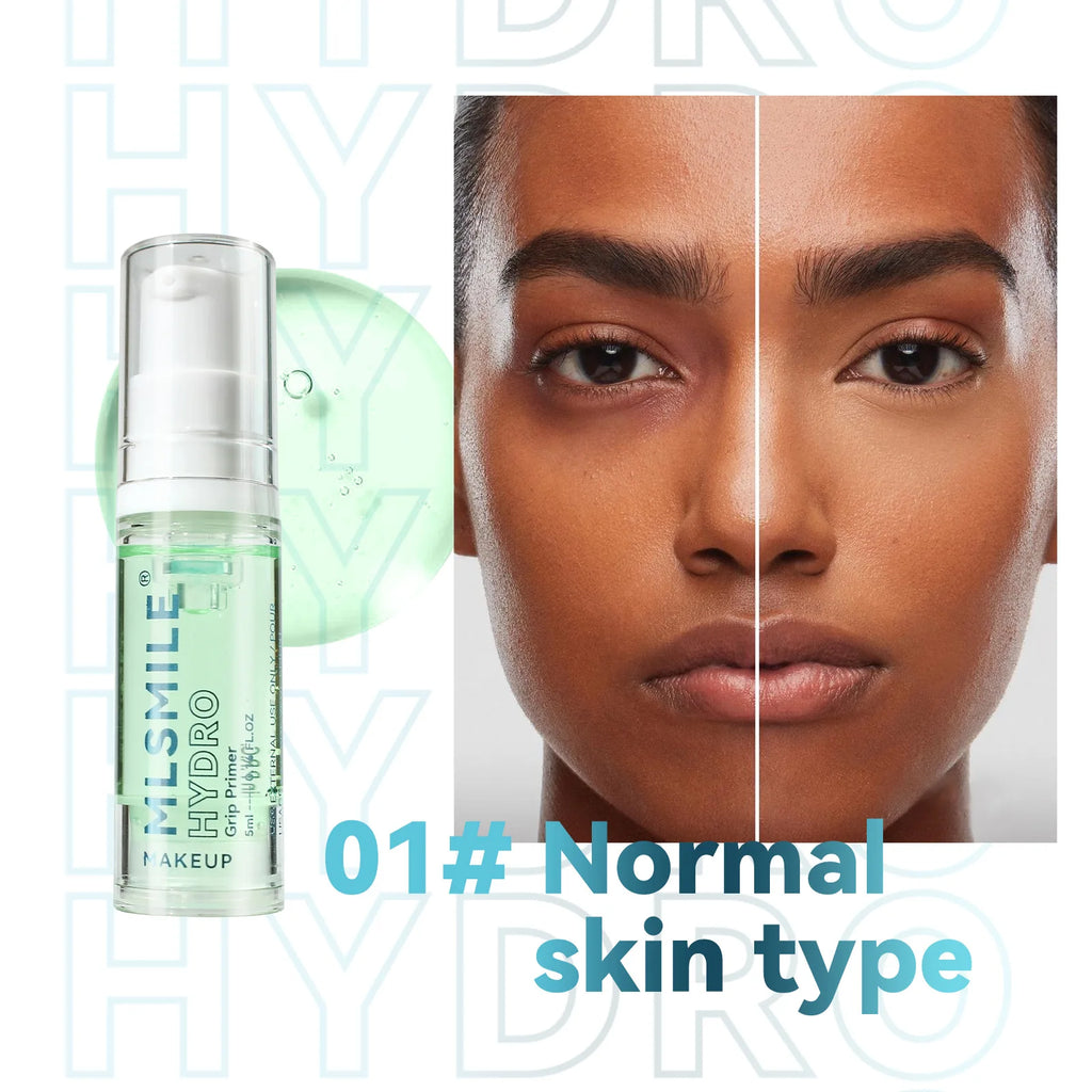 Hydrating Grip Primer Gel – Brightening Makeup Base 5ml Face Primer Gel QXL 01