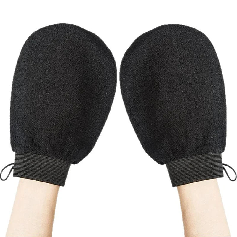 Dual-Side Silicone Exfoliating Glove | Body Scrubber for Shower Body Exfoliating Glove QXL