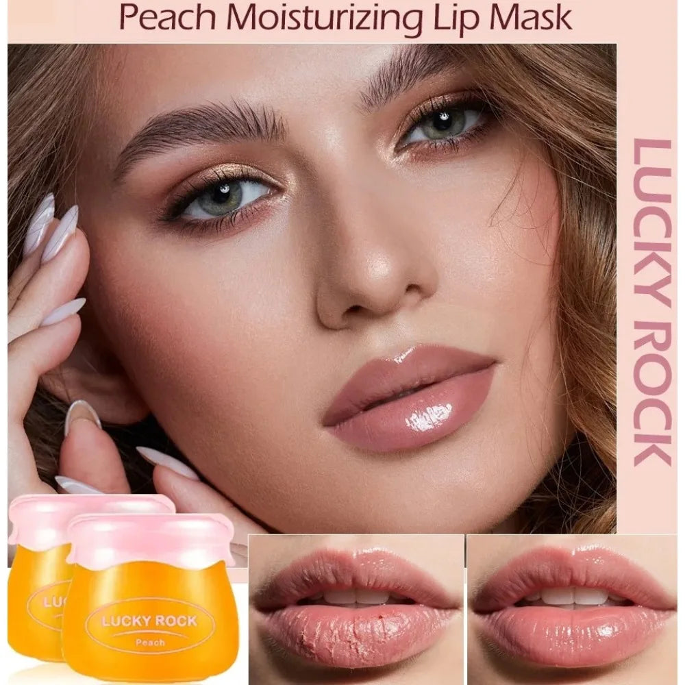 Honey Lip Balm Mask 2-Pack | Moisturizing & Nourishing Lip Care Lip Balm Mask QXL