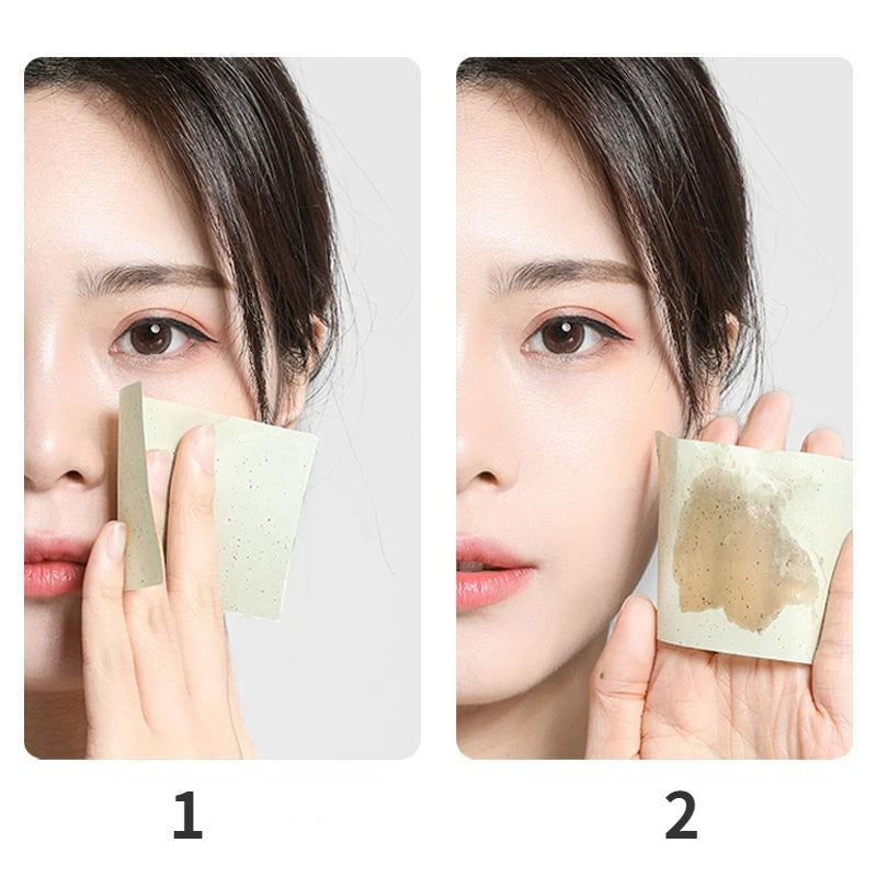 300-Pack Facial Oil Blotting Sheets | Makeup Oil Control Paper Oil Blotting Sheets QXL