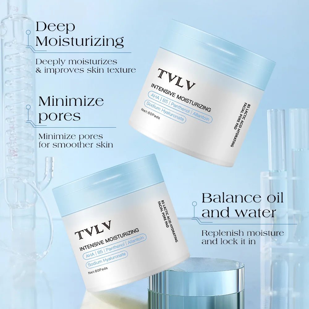 B5 Lactic Acid Hydrating Facial Essence Pads | 60 Pads Facial Essence Pads QXL