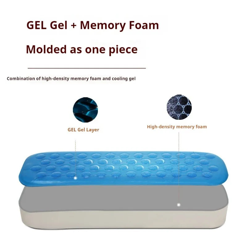 2-Pack Memory Foam Armrest Pads | Ergonomic Elbow Cushions Armrest Cushion Pads QXL
