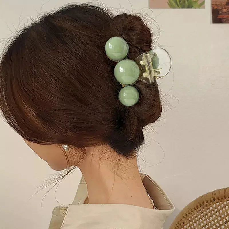 Korean Shark Claw Clips for Long Hair | Multiple Styles Hair Claw Clip QXL