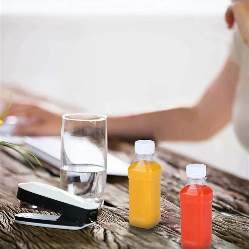 100ml Refillable Mini Drink Bottles | 10 or 20 Pack | PET Refillable Drink Bottles QXL