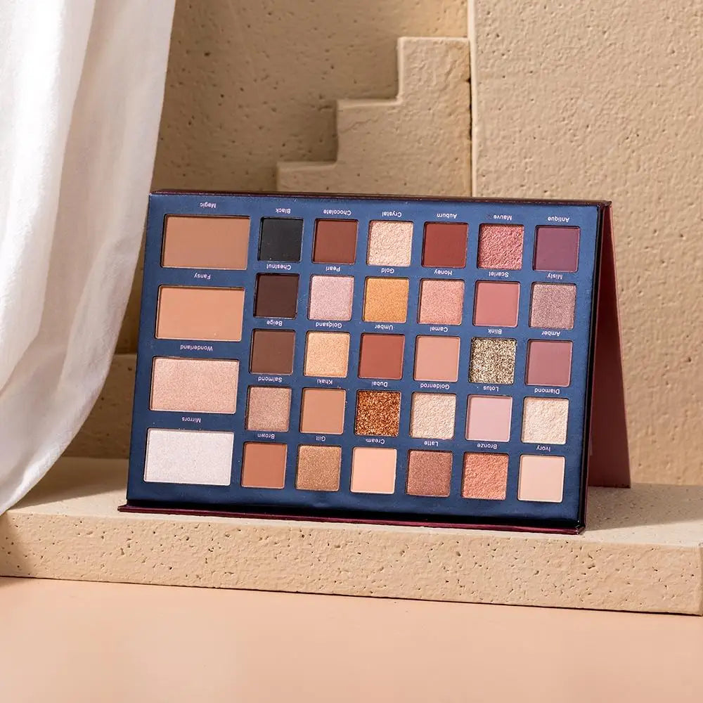 Beauty Glazed 68-Color Eyeshadow Palette – Shimmer & Contour Eyeshadow Palette QXL
