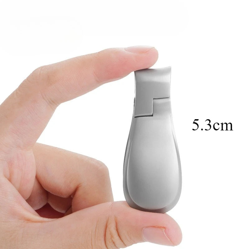 Wide-Jaw Stainless Steel Nail Clipper | Anti-Splash Design Nail Clipper QXL