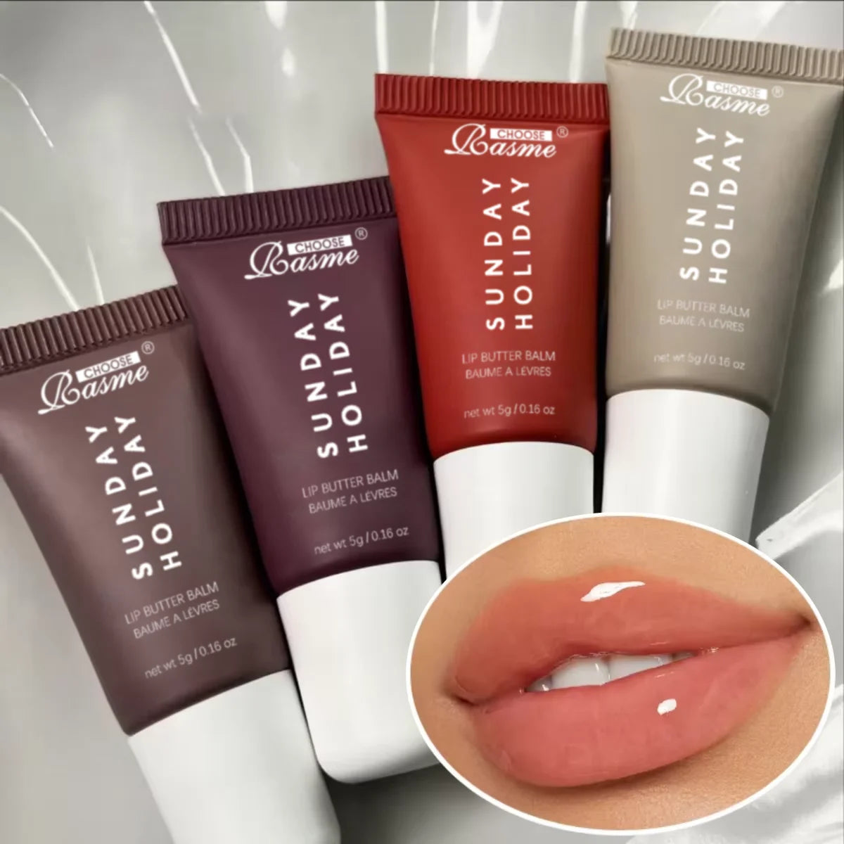 4-Color Matte Liquid Lip Gloss Set | Waterproof & Long-Lasting Liquid Matte Lip Gloss QXL