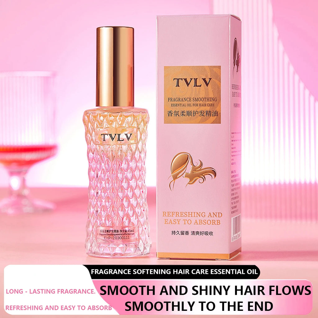 2-in-1 Hair Care Essence Oil | Frizz Smooth & Scalp Refresh Hair Essence Oil QXL