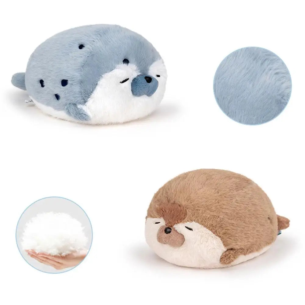 Seal Otter Plush Stuffed Animal Pillow | Soft Cushion Gift Stuffed Animal Pillow QXL