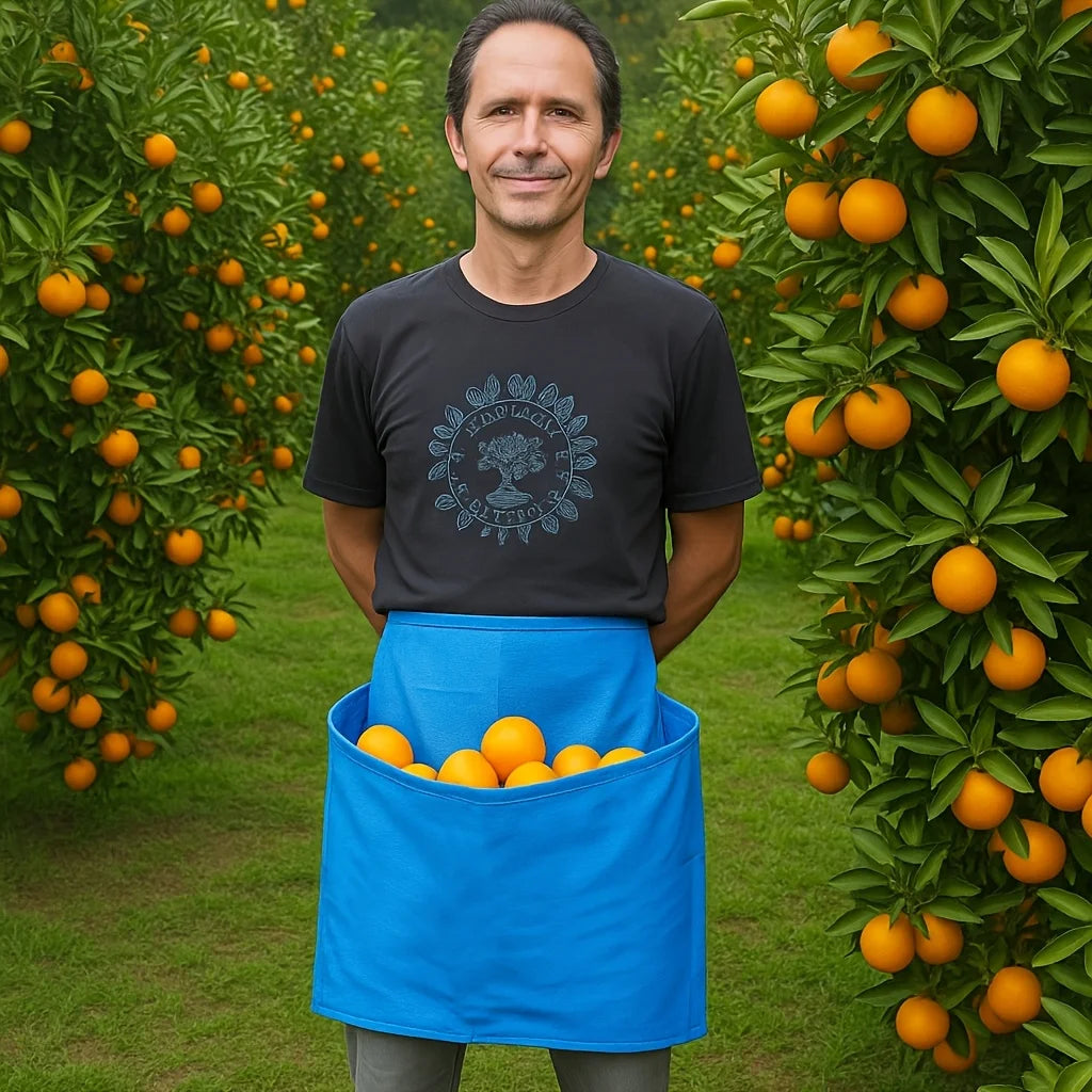 Garden Harvest Apron with Pockets | Fruit & Vegetable Picking Garden Harvest Apron QXL