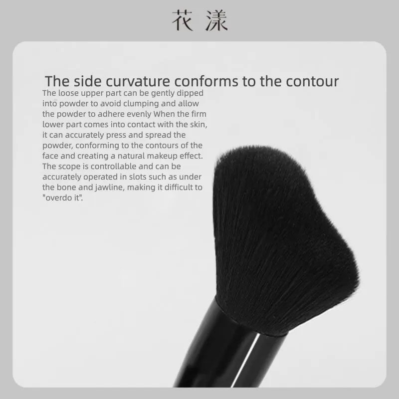 Angled Contour Brush | Face Sculpting & Shadow Makeup Brush Contour Makeup Brush QXL