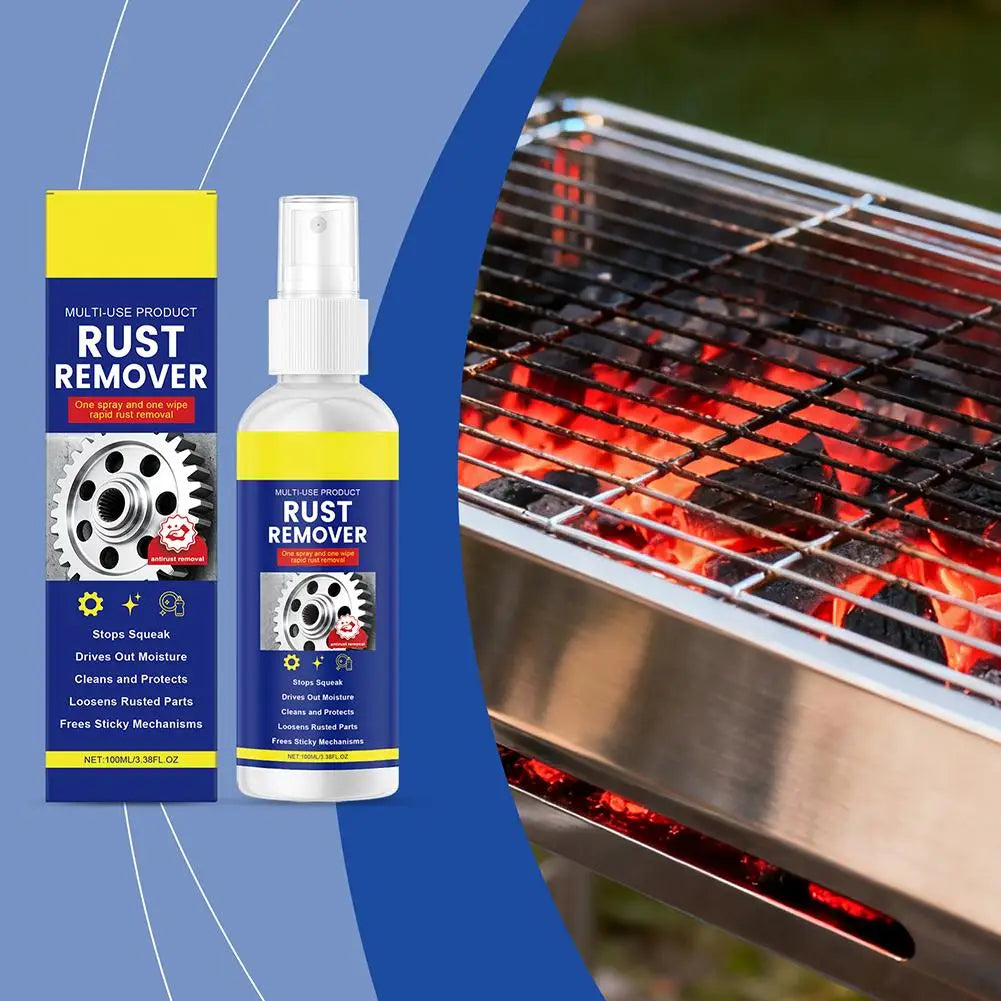 100ml Rust Remover Spray | Metal, Tile & Automotive Cleaner Rust Remover Spray QXL