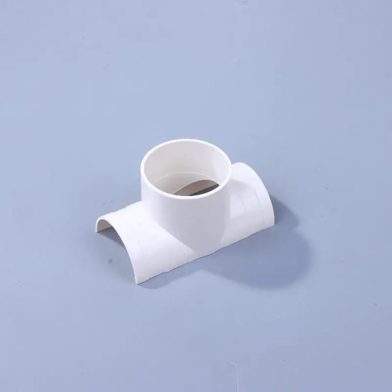 PVC Open Tee Pipe Connector | Drain Adapter & Repair Fitting PVC Pipe Fitting QXL