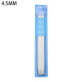 4.5mm Double-Pointed Knitting Needles | 5-Piece Steel Set 20cm Knitting Needle Set QXL Blue