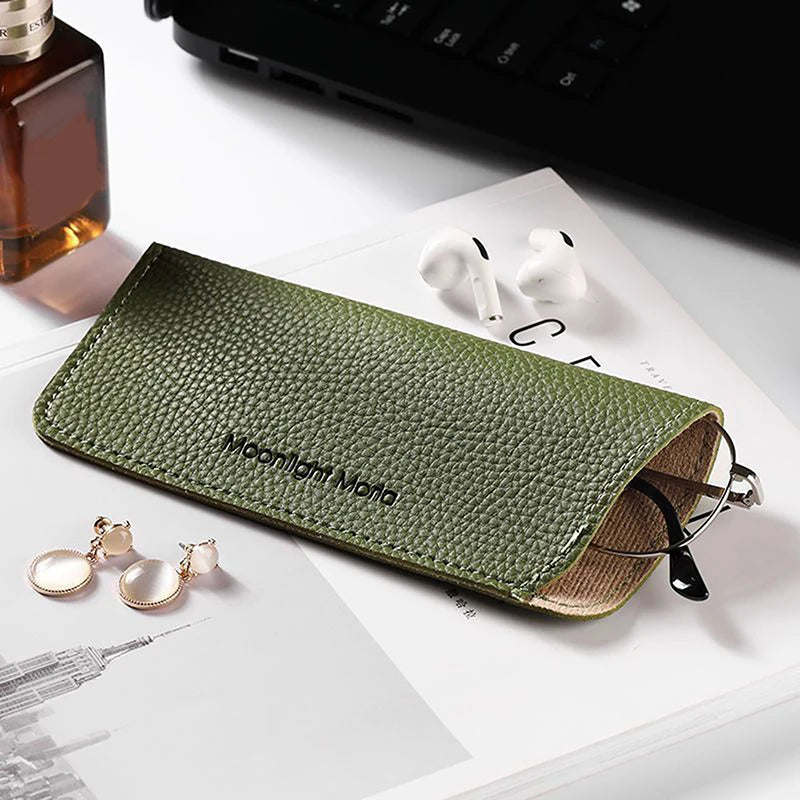 Unisex PU Leather Soft Shell Glasses Case | Eyewear Bag Eyeglasses Case QXL A8