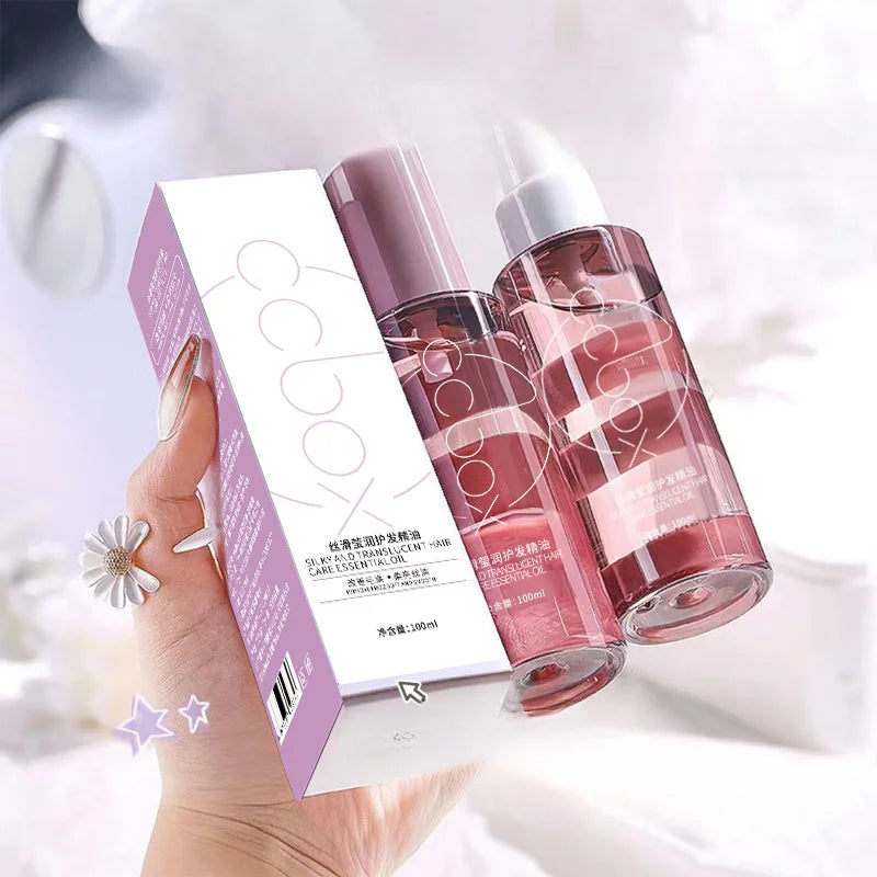 100ml Nourishing Hair Care Oil | Smooth & Long-Lasting Fragrance Hair Care Oil QXL Shine Enhancing