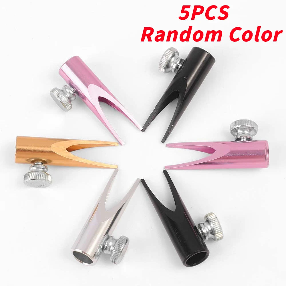 10-Pack Metal Eyebrow Pencil Sharpeners | Aluminum Alloy Eyebrow Pencil Sharpener QXL B Random color