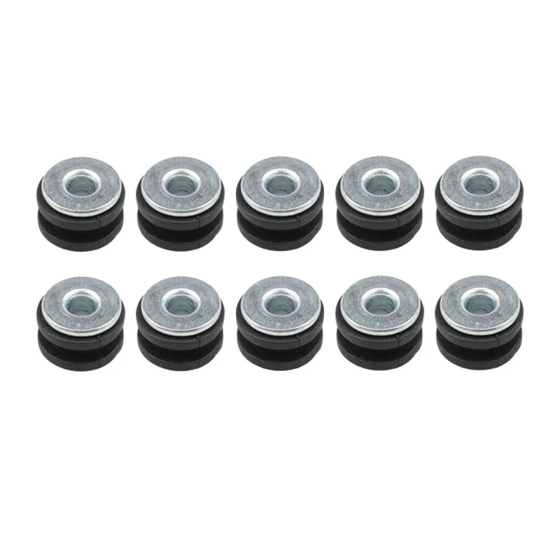 5-Set Motorcycle Rubber Grommet Bolt Kit | Fairing Cushion Pad Motorcycle Grommet Kit QXL